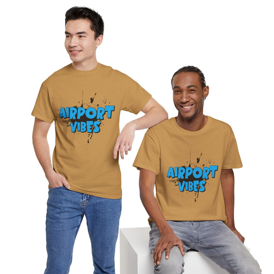 Airport Vibes Unisex Tee - Travel Inspired Shirt