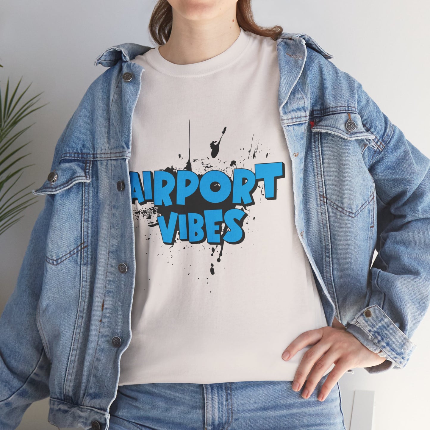 Airport Vibes Unisex Tee - Travel Inspired Shirt