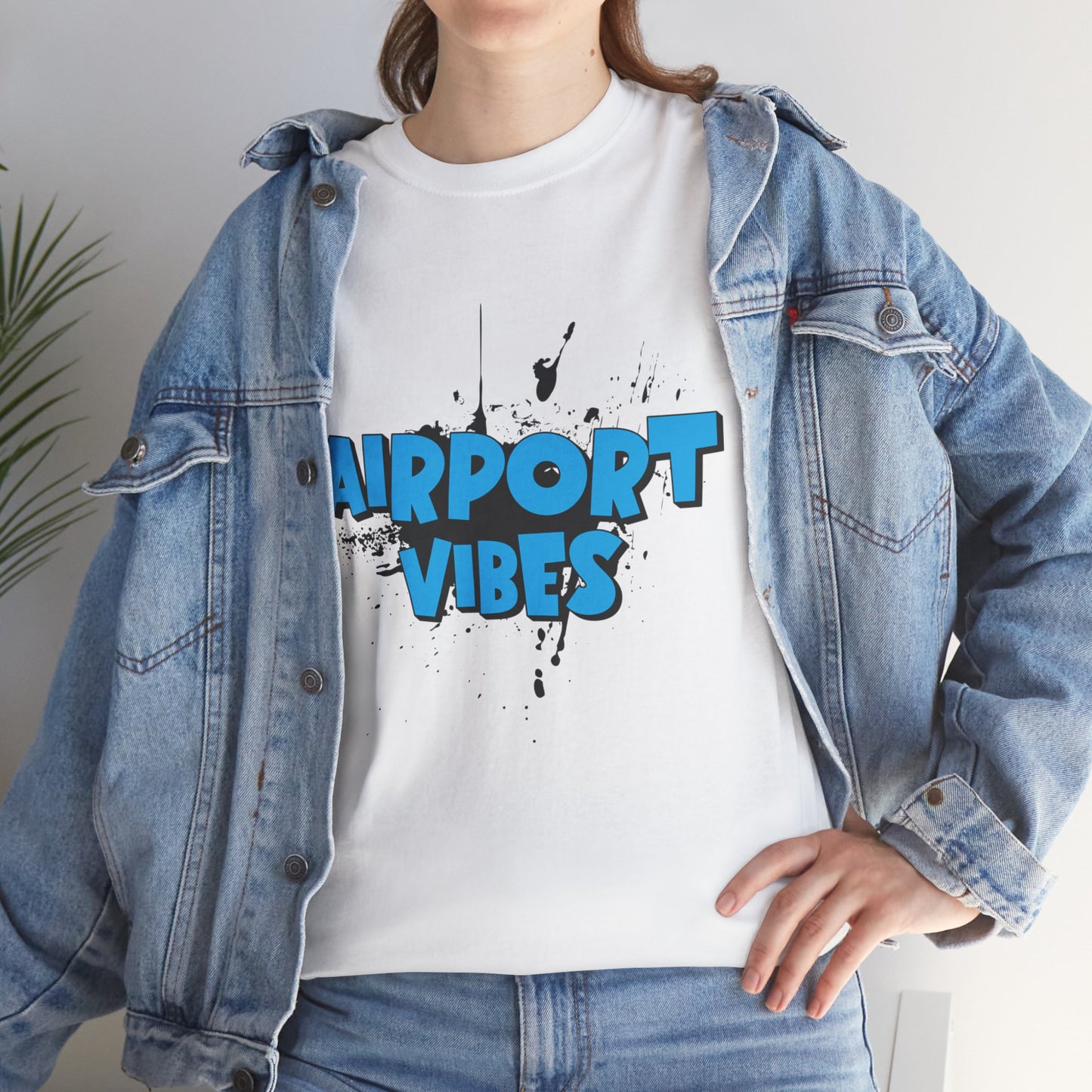 Airport Vibes Unisex Tee - Travel Inspired Shirt