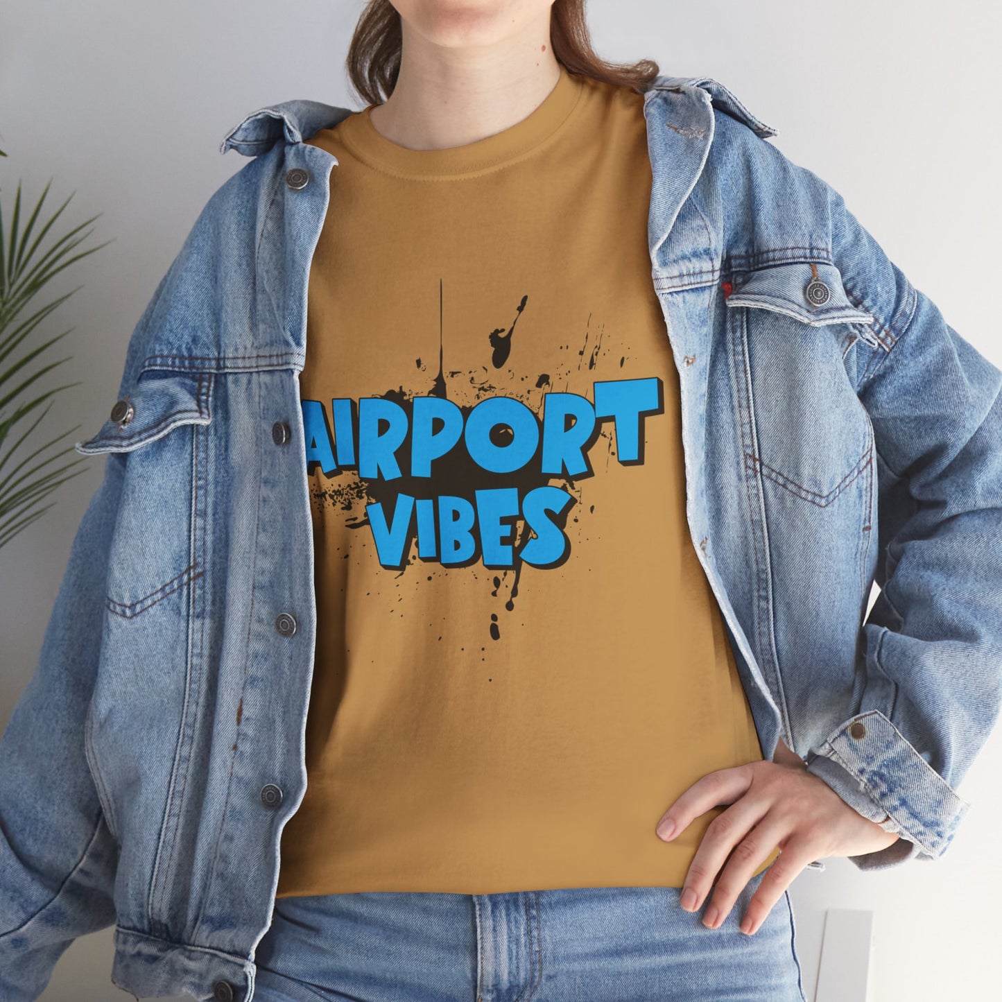 Airport Vibes Unisex Tee - Travel Inspired Shirt